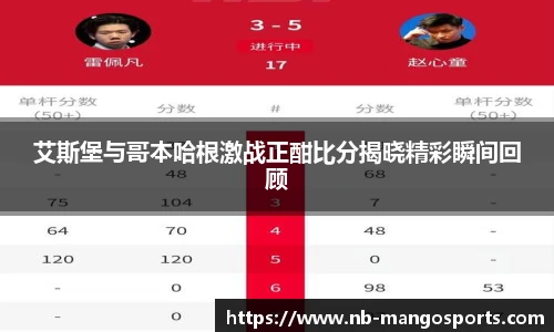 艾斯堡与哥本哈根激战正酣比分揭晓精彩瞬间回顾