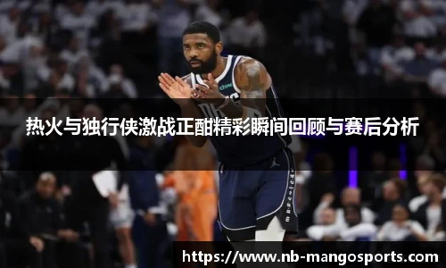 热火与独行侠激战正酣精彩瞬间回顾与赛后分析